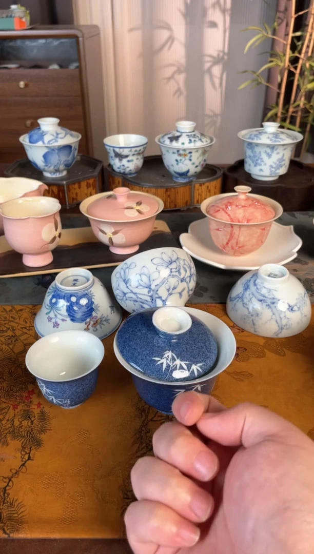 【闪购商品】陶瓷1洒蓝套装