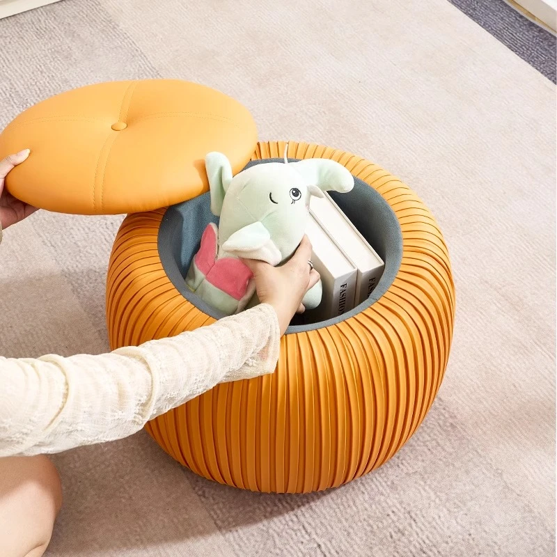 孜度储物收纳凳子沙发凳成人可坐客厅小凳子家用矮凳门口换鞋凳子