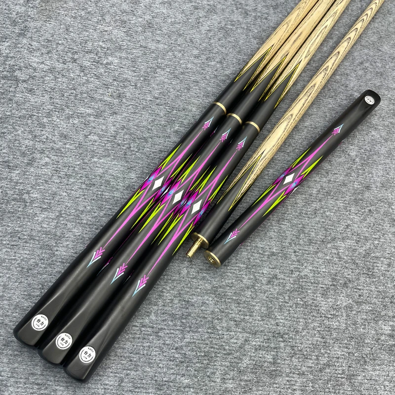 台力战神天下分体杆打中式黑八台球杆新手练手杆10mm小头球房公杆