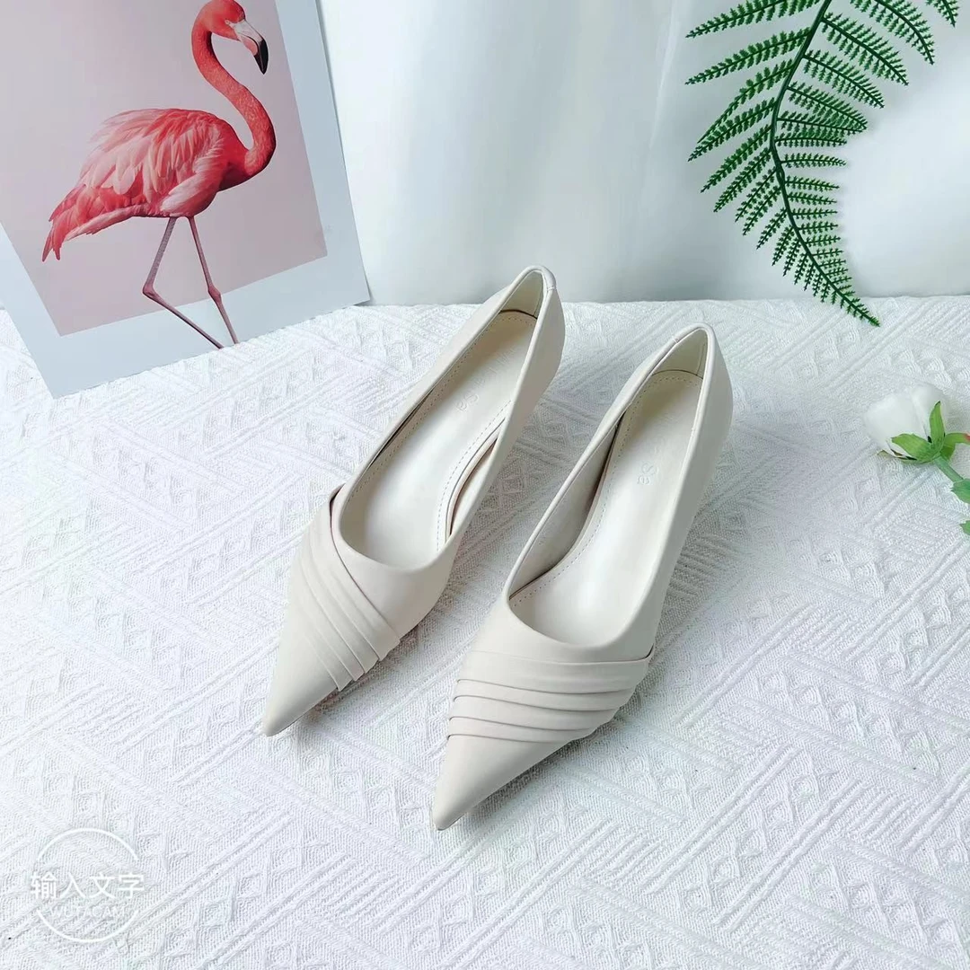 谢公子气质百搭浅时尚休闲单鞋817-6