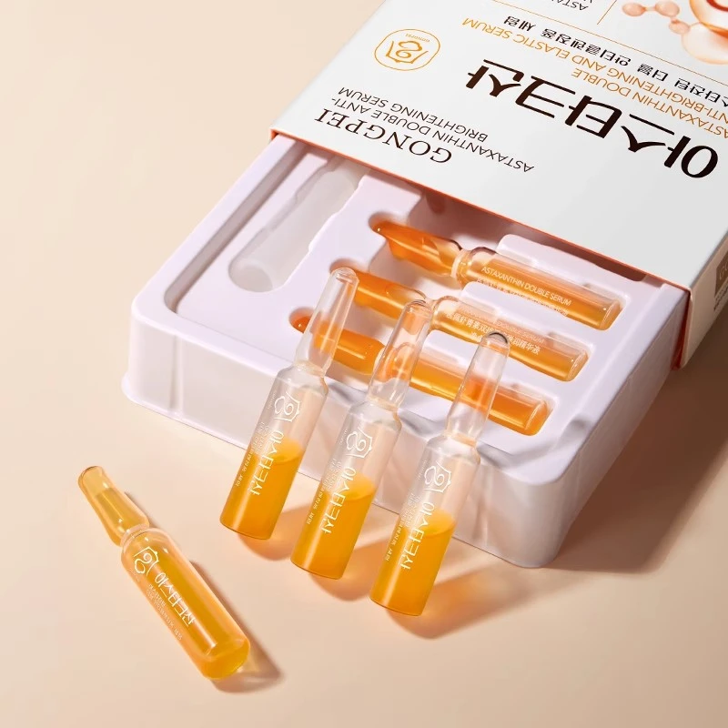 【包装瑕疵】宫佩虾青素双抗透亮弹润精华液2ml*7【效期至2027】