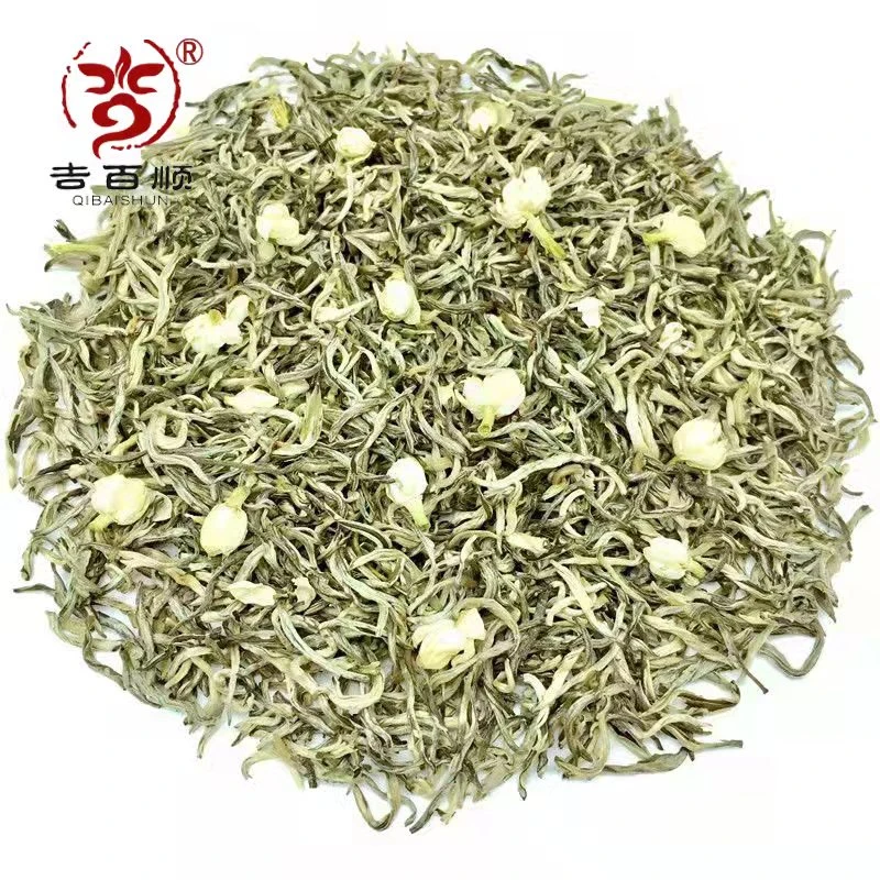 QIBAISHUN/吉百顺茉莉花茶叶茶厂 白雪公主 浓香型耐泡 白毫披身