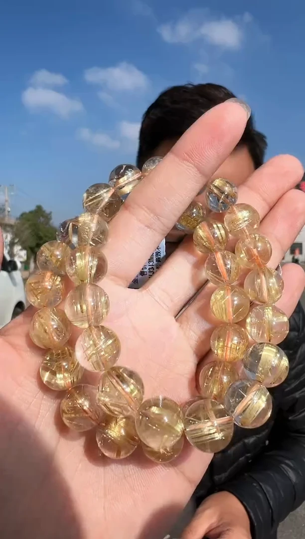 【闪购商品】水晶手链未镶嵌B6589约11mm多样性发一件