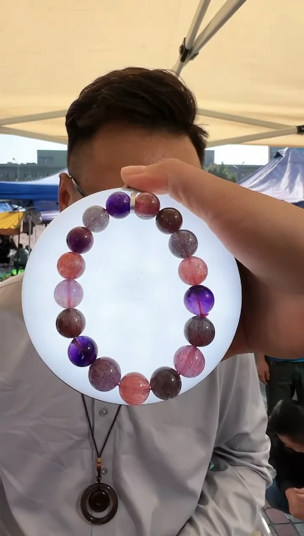 【闪购商品】水晶手链未镶嵌B7448约12mm