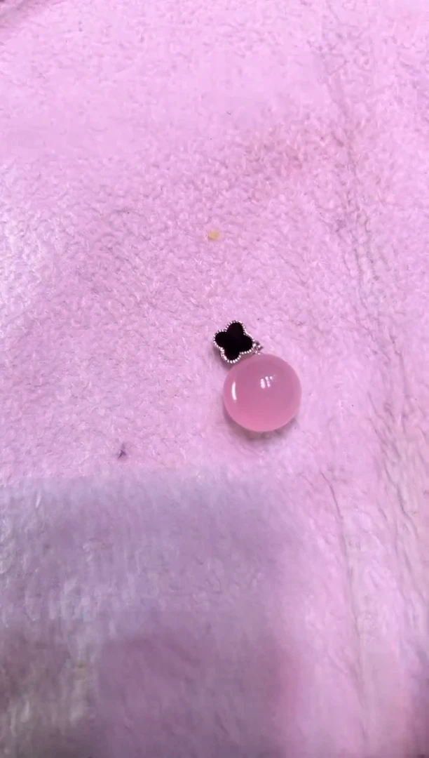 【闪购商品】水晶吊坠(赠链)银S925镶嵌B0762