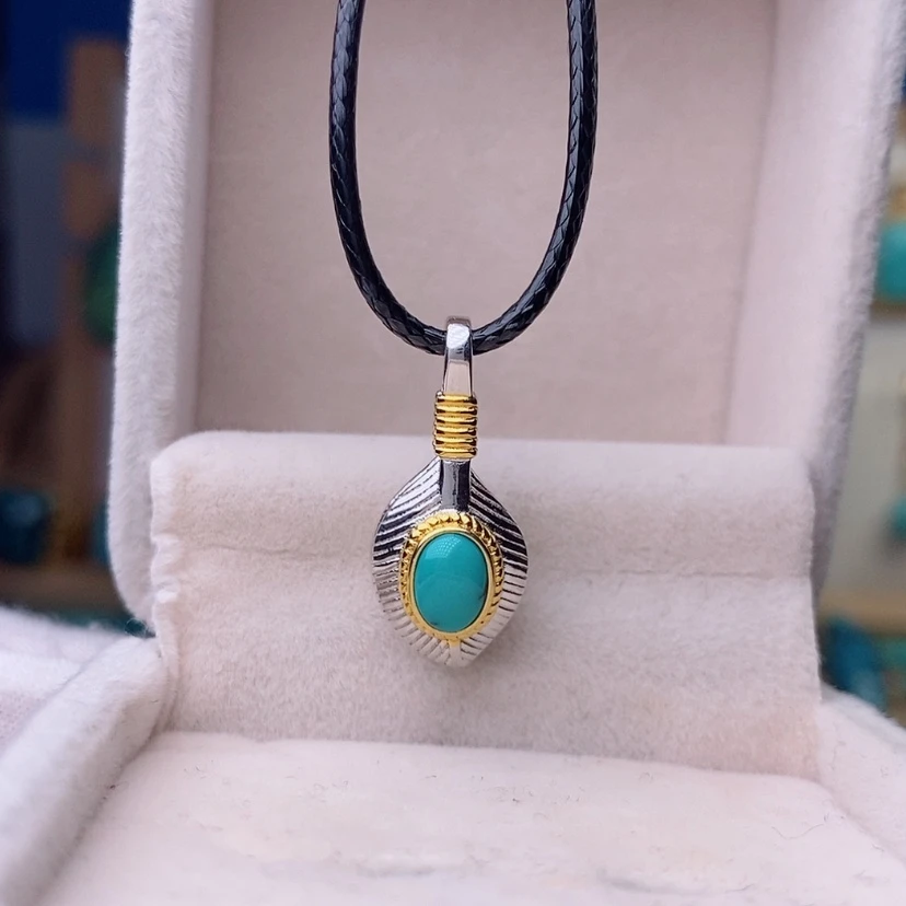 【闪购商品】绿松石珠宝奇石银S925镶嵌