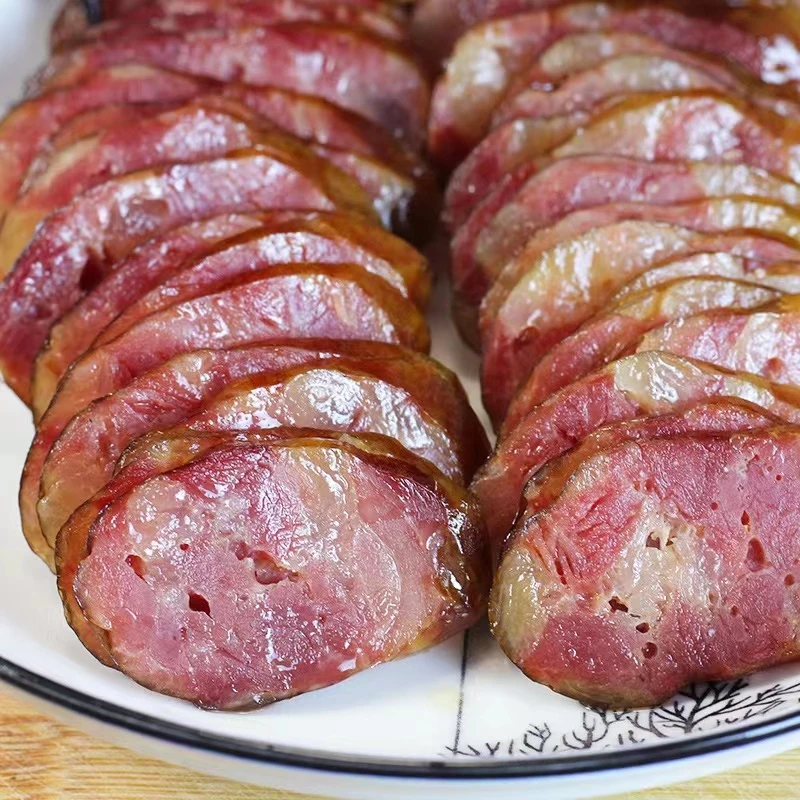 【爆款】笨笨自己家熏的麻辣香肠【恩施土家族烟熏原味香肠】