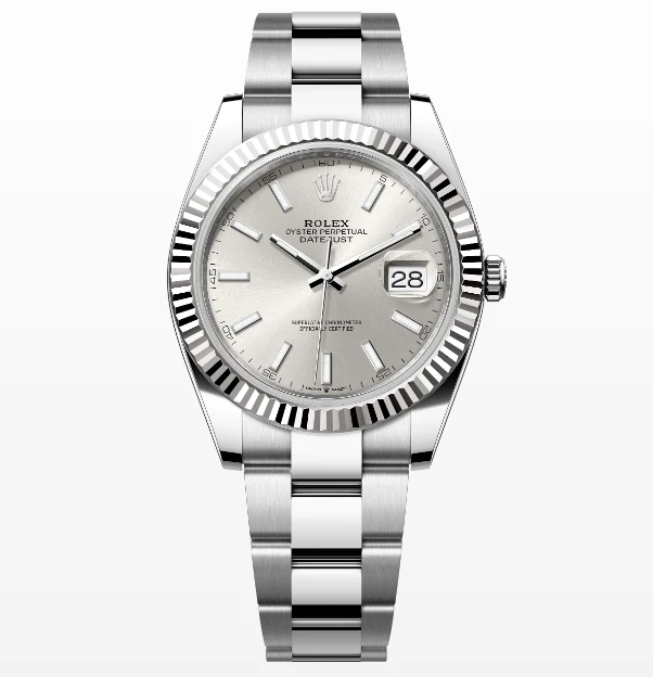 95新 Rolex/劳力士 日志银盘调刻板带/126334/41mm/2022.4.7全