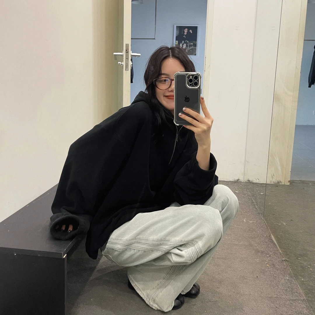 Y-sc 思瑶 IN.choose u 【专场款】摇粒绒连帽卫衣#N5103