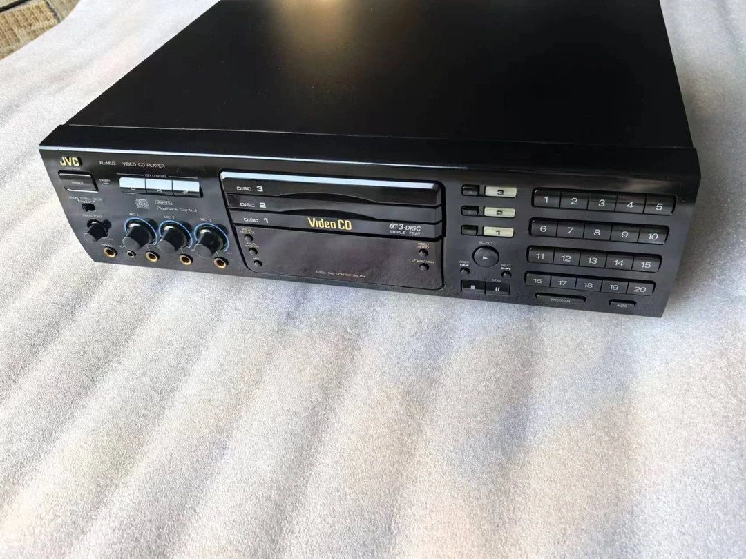9新  原装JVC，MV-3VCD一台，运费自理成色如图