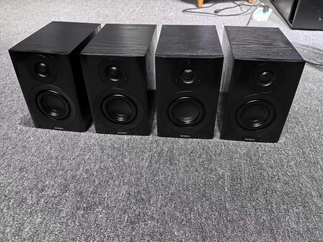 9新  艾肯SX-4A有源监听音响一只，运费自理成色如图