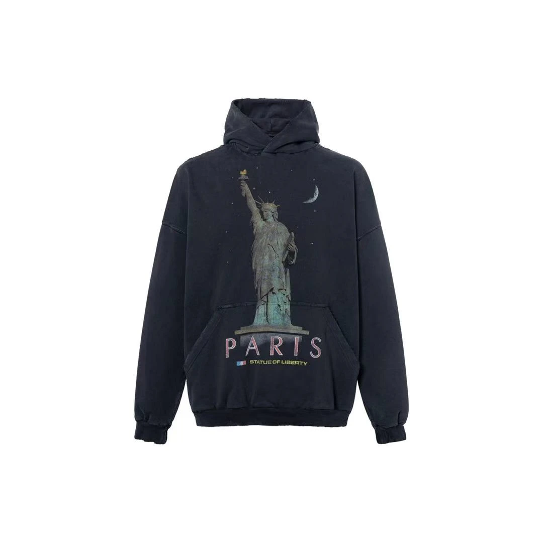 BL 【女神破洞【内兜还原套头卫衣