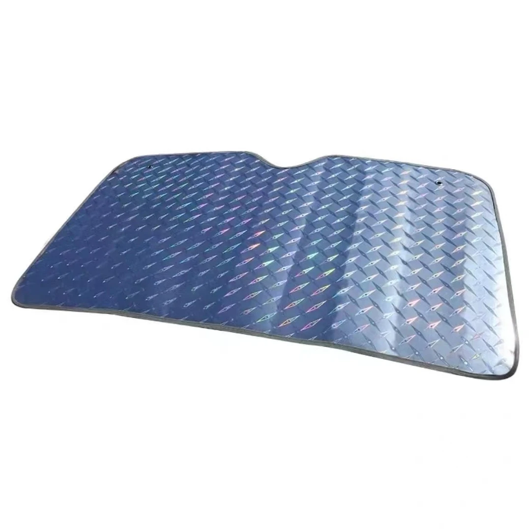 货车通用遮光隔热镭射遮阳挡车头防晒遮阳挡遮阳帘挡风遮阳板前挡