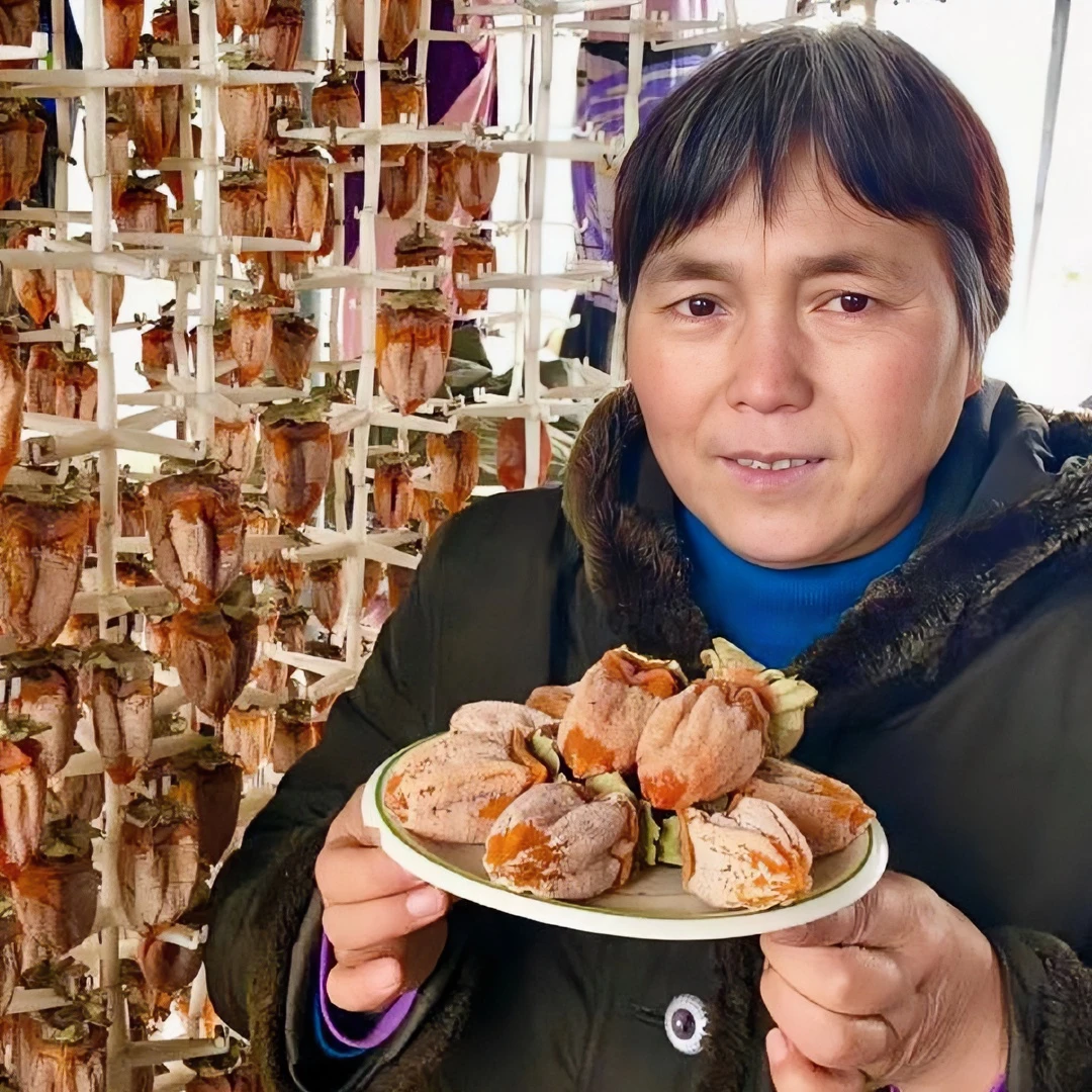 天天奶奶 陕西富平柿饼霜降流心吊柿子饼 2025年新货 独立包装