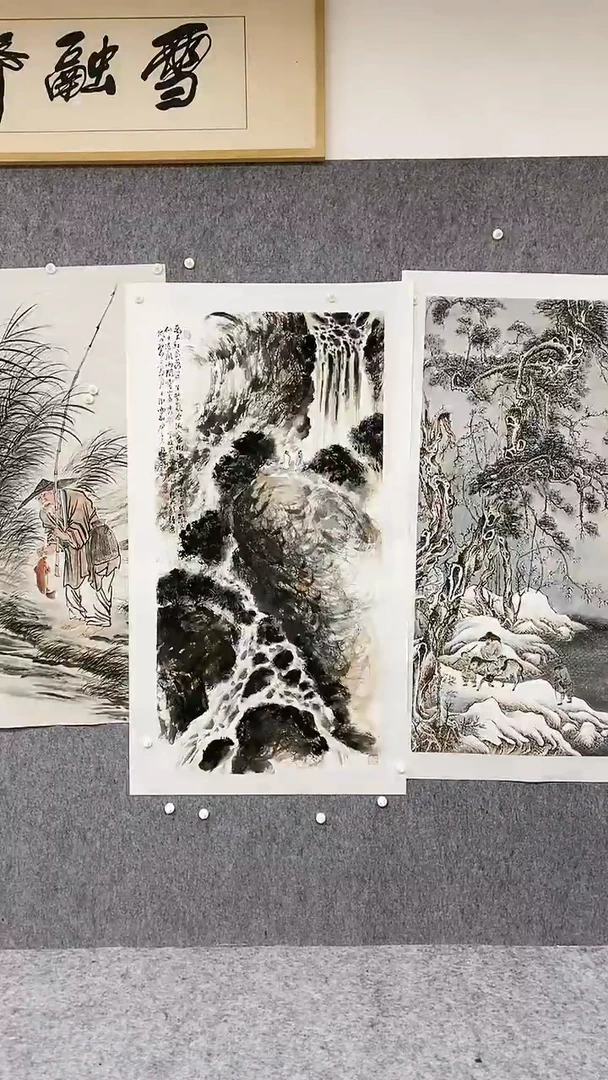 【闪购商品】书法孙鹏 四尺整张禅意山水