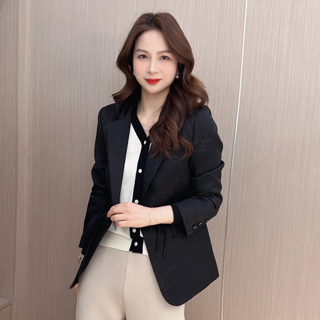 【暗香】盘扣气质小西装 新中式小众设计款外套