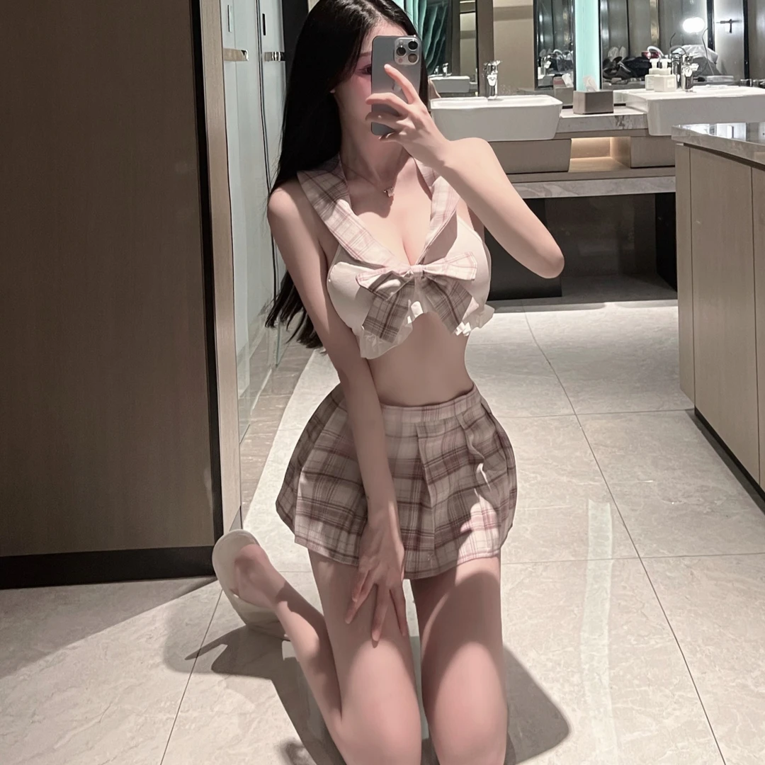 制服学生野猫水手服jk制服套装纯欲cos女装性感睡衣辣妹成人