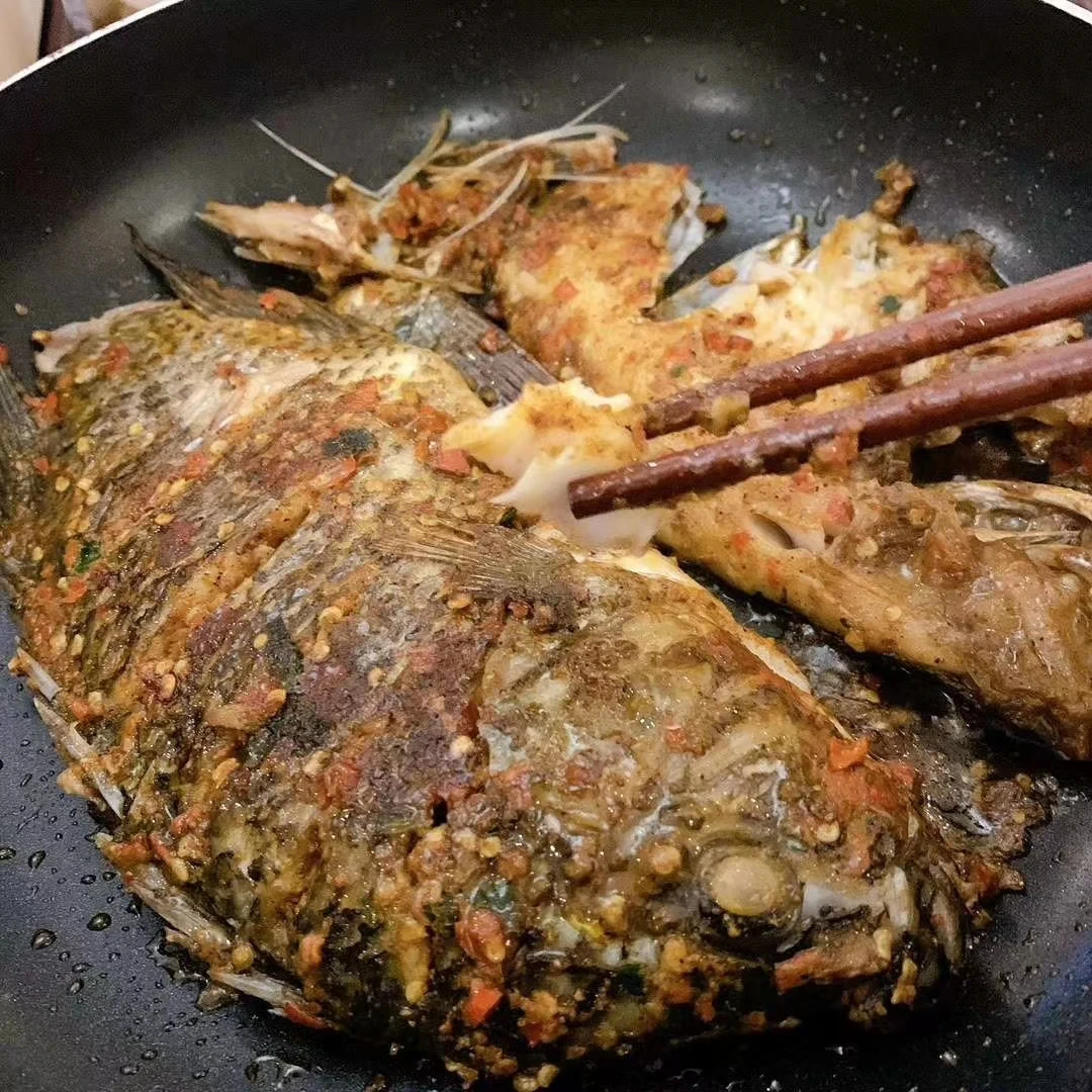 【烙锅菜品】真空包装·麻辣罗非鱼（一条）