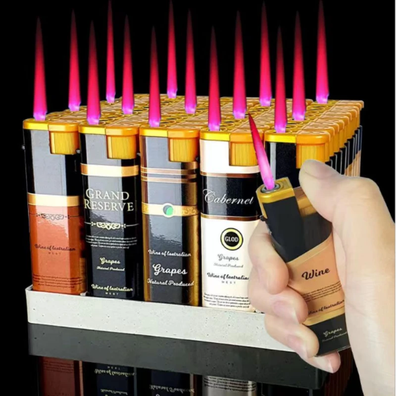 【精选高档打火机】宽版时尚防风打火机高品质家用耐用包邮商超批发