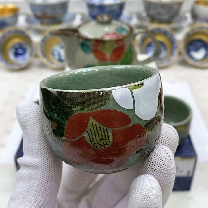 摆件九谷正品保真