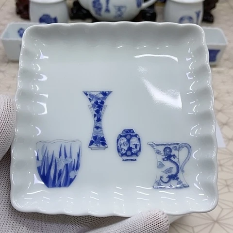 摆件进口瓷器深川