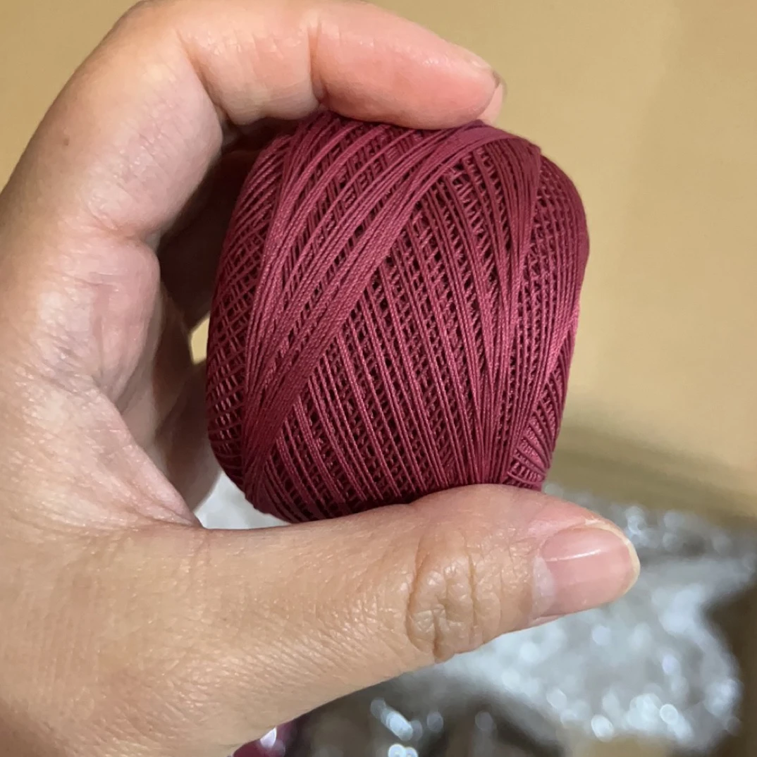 梭编蕾丝线40号 强捻工艺 微钩 玩偶 手鞠球 非dmc 金票手工手编