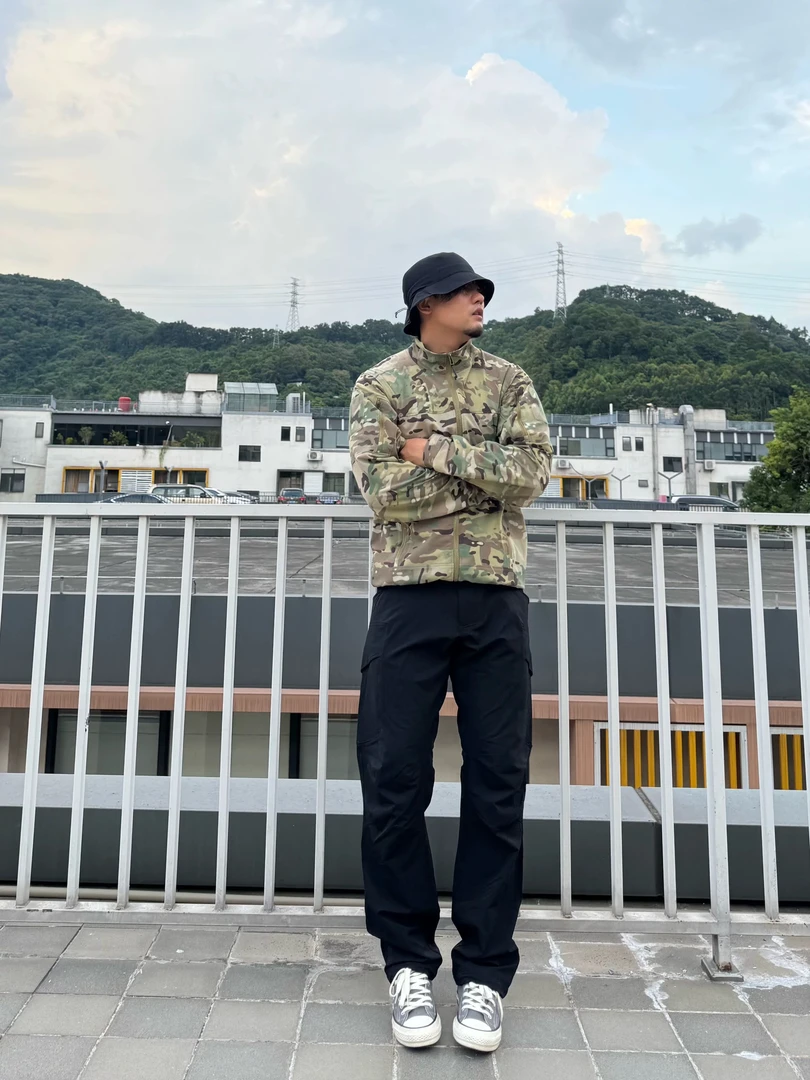 游骑兵4色全橘皮战术夹克软壳防水透湿户外夹克外套裤子军鸟裤子