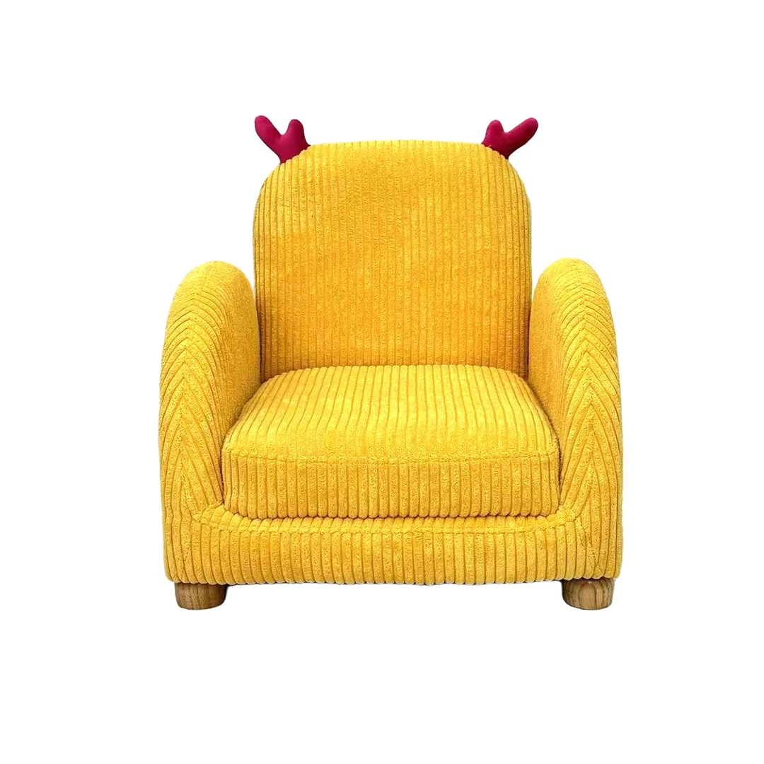 龙年新款儿童单人折叠功能客厅读书小沙发椅家用可爱卡通儿童沙发