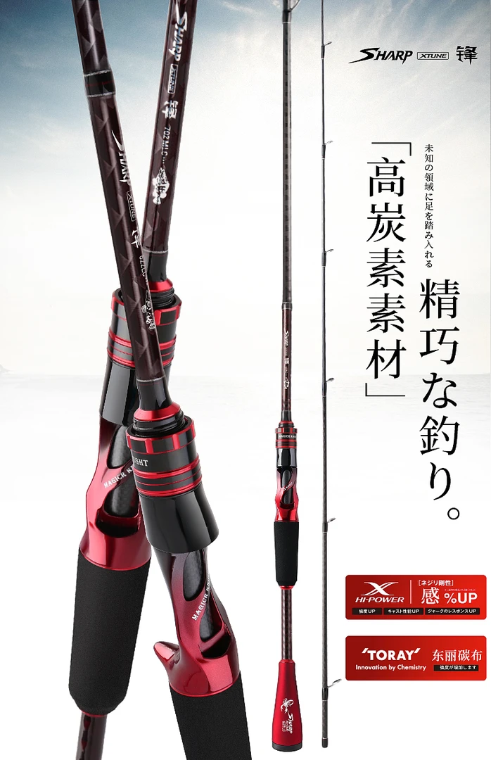 魔骑士锋路亚竿套装远投超硬海竿碳素杆枪柄水滴轮钓鱼竿直柄抛杆