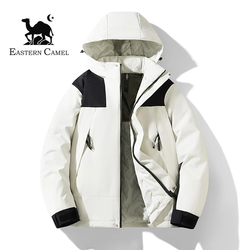 东方骆驼新款冲锋棉衣秋冬户外运动三防保暖百搭加厚男女款冬季Y