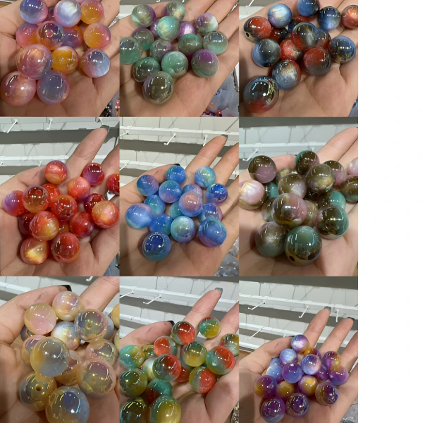 妮妮精选【海家】N敦煌珠卡10圆珠30pcs