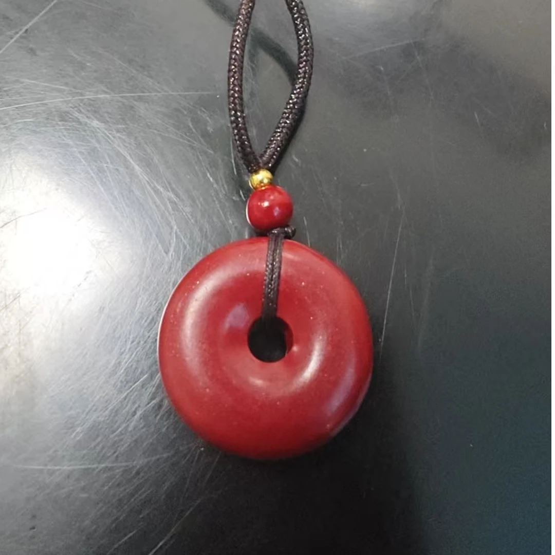 非金属布艺项链 观皓台朱啥好运来平平安安健健康康项链