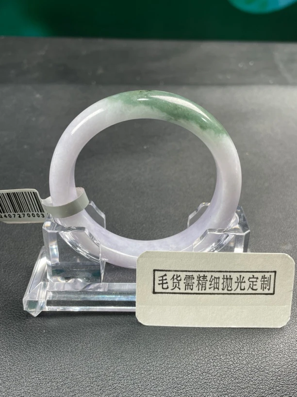 翡翠毛货需精细抛光拍一发一3-4
