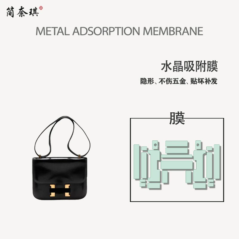 简奈琪适用于爱马仕康康constance19 24 Studio五金贴膜绿水晶膜