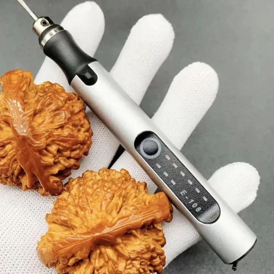 文玩扣缝笔核桃金刚手串雕刻修边打底打磨小型电磨刻字DIY充电式