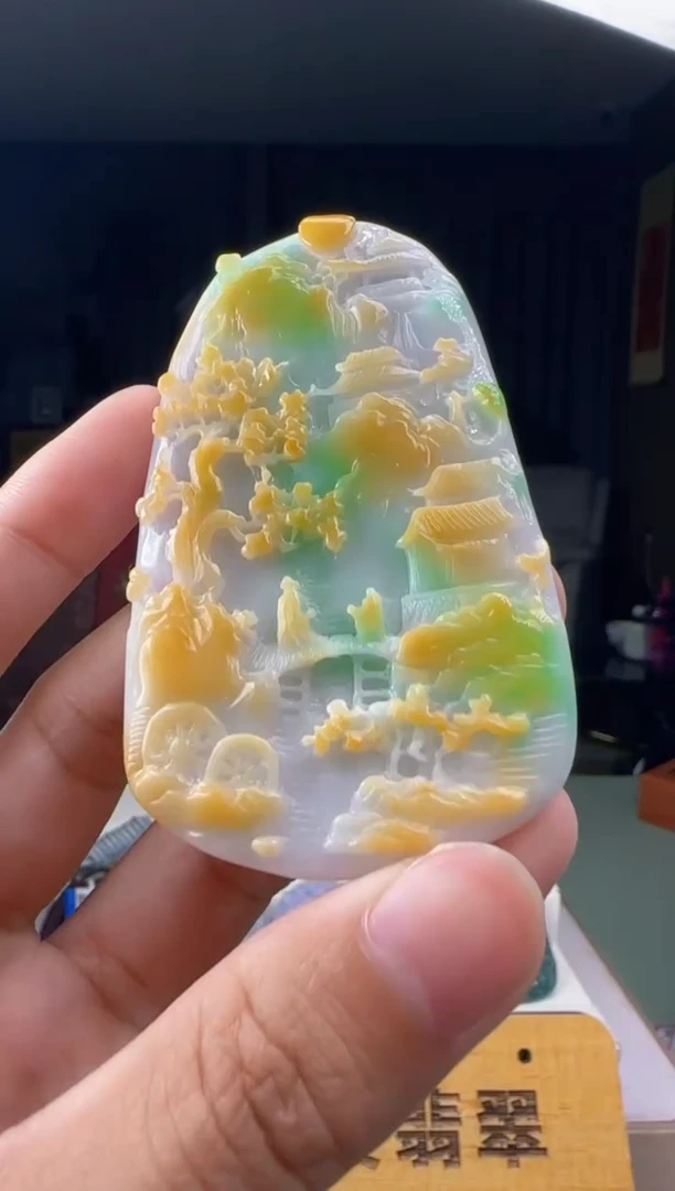 【闪购商品】翡翠颈饰未镶嵌XM@@960Q3J10672