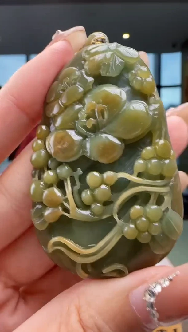 【闪购商品】翡翠吊坠(不含链)未镶嵌MM@@960Q3J02670