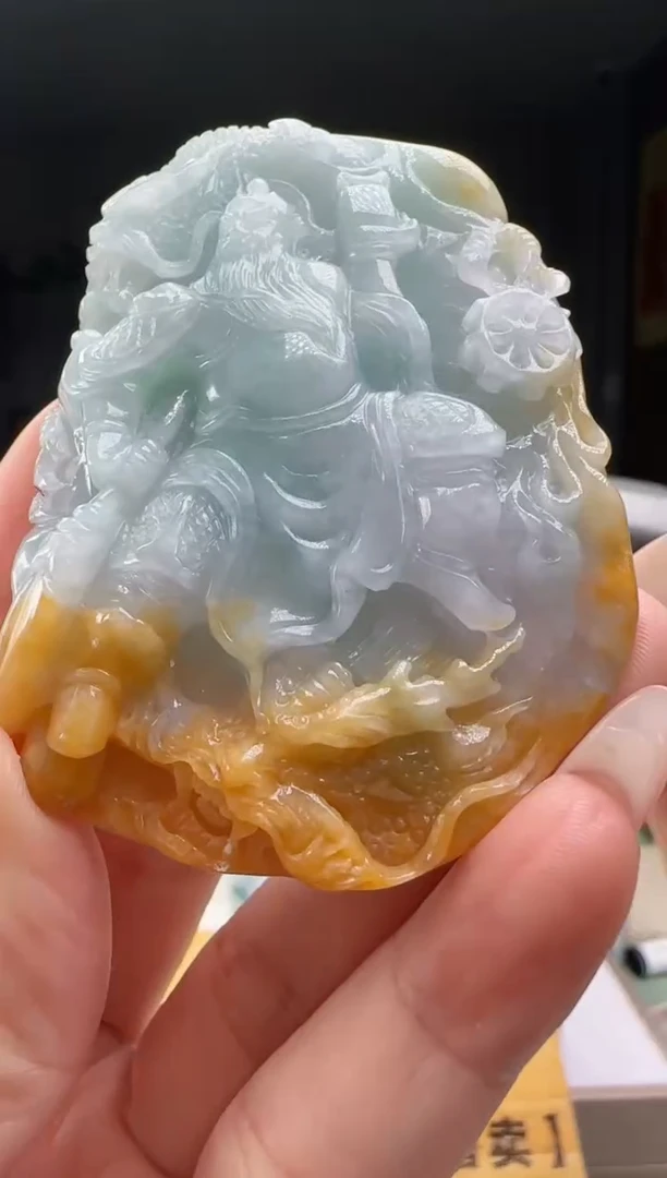 【闪购商品】翡翠颈饰未镶嵌YJ@@960Q1J07566