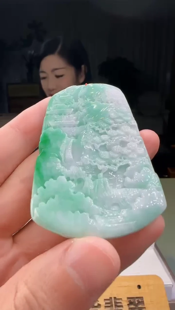 【闪购商品】翡翠挂件未镶嵌DY@@960Q1J07468