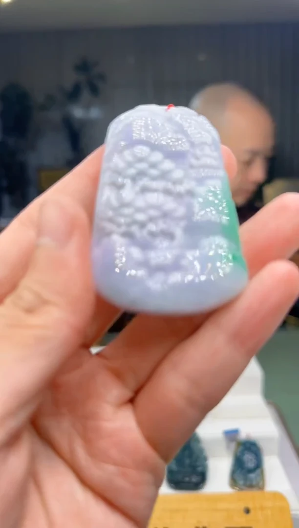 【闪购商品】翡翠吊坠(不含链)未镶嵌DY@@960Q1J08942