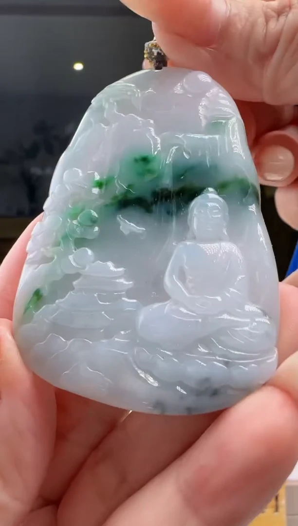 【闪购商品】翡翠吊坠(不含链)未镶嵌YJ@@960Q1J07172
