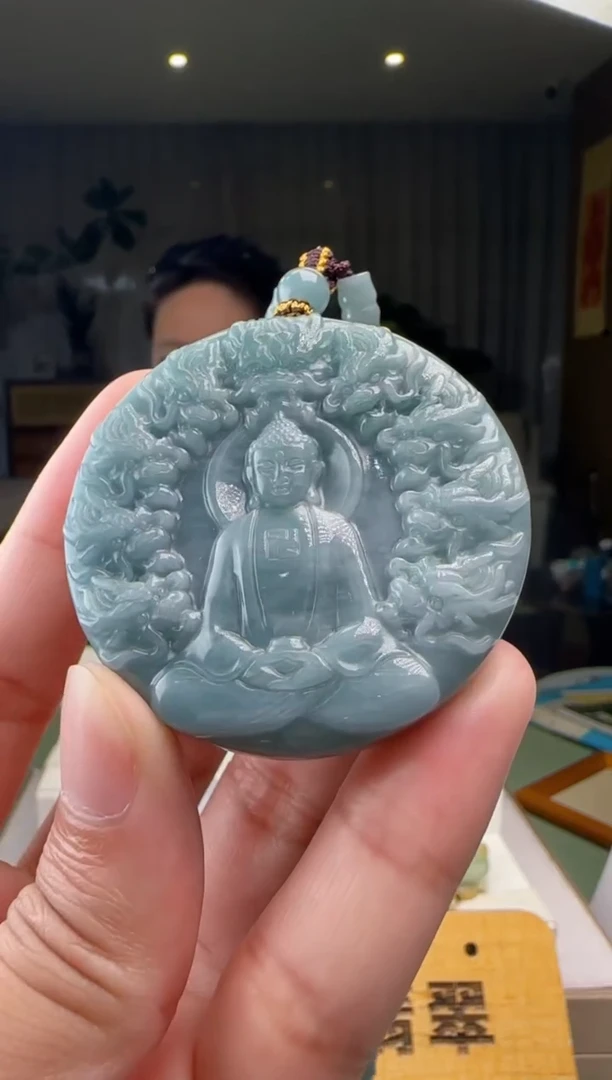 【闪购商品】翡翠吊坠(赠链)未镶嵌多样性发一XM@@60B7J03757