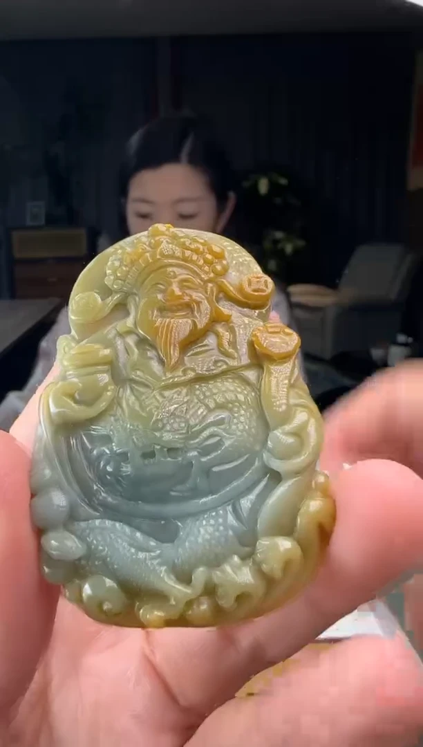 【闪购商品】翡翠吊坠(不含链)未镶嵌DY@@960Q3J10194