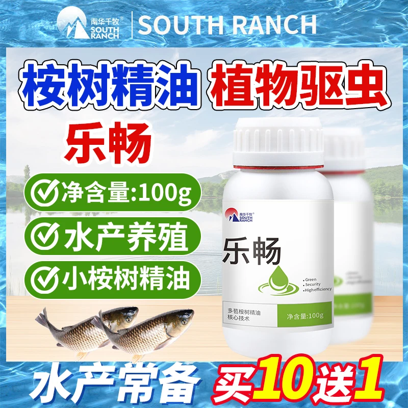 南华驱虫桉树精油产品精油车轮小瓜虫纤毛虫水产养殖杀虫白头白毛