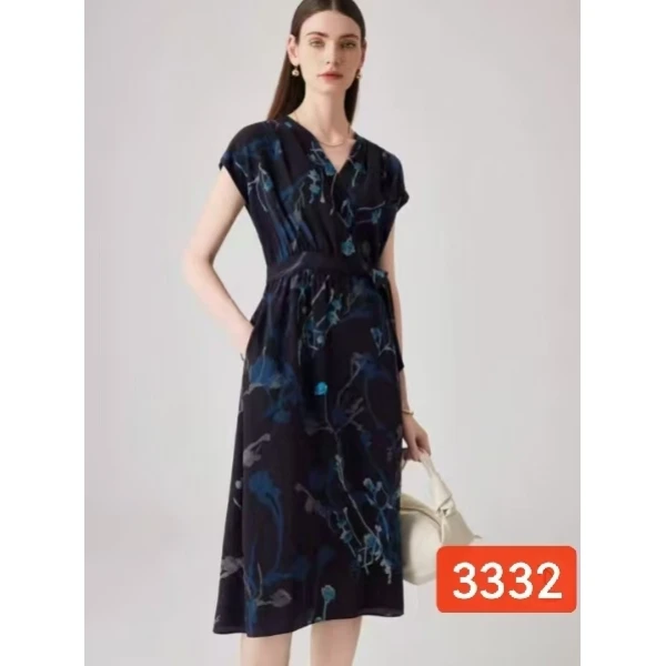 3332-25新款洋气时尚女士连衣裙