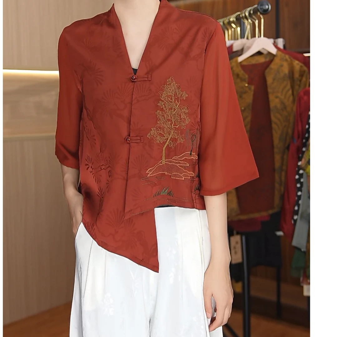 8755-11新款舒适时尚印花上衣