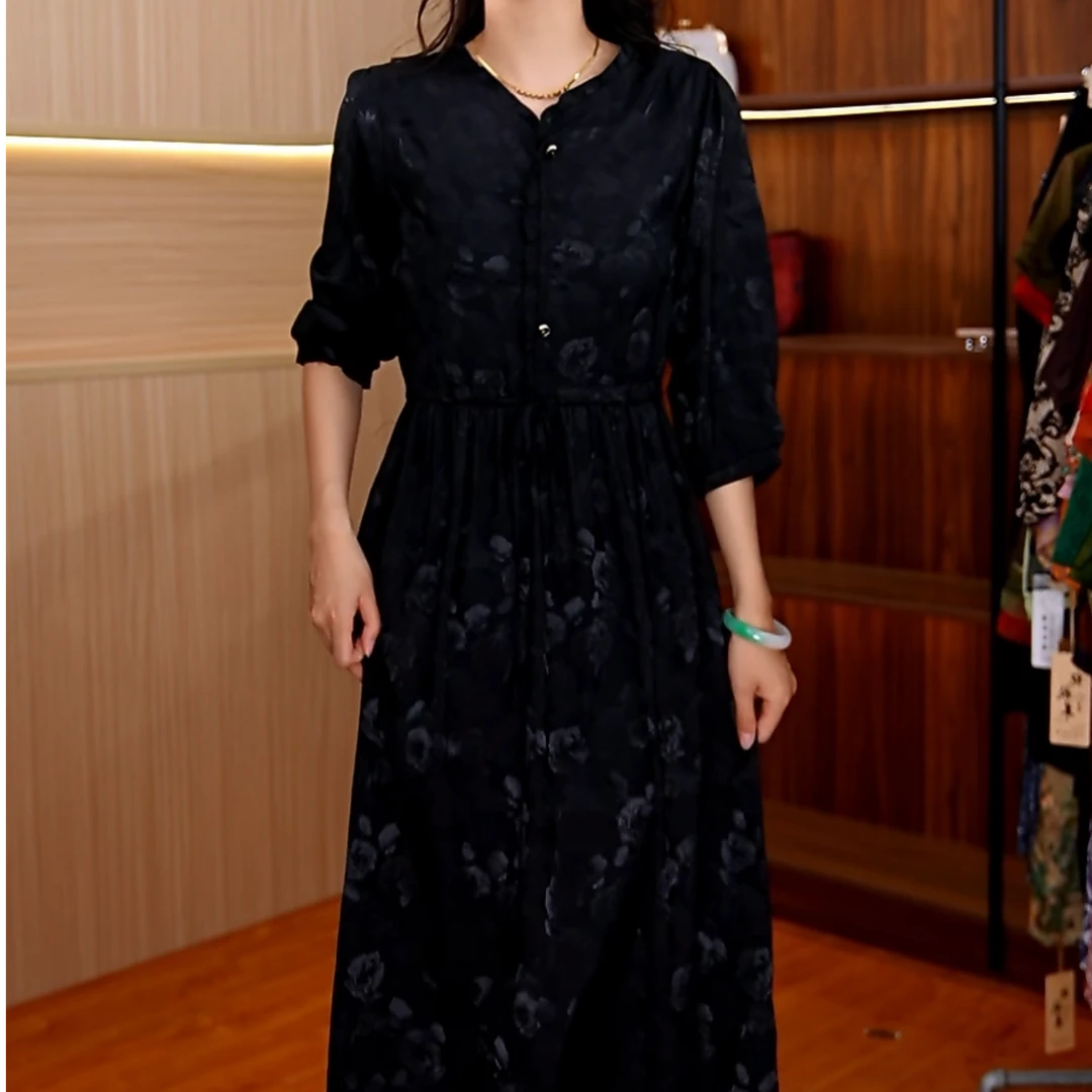 6696-11新款舒适时尚连衣裙