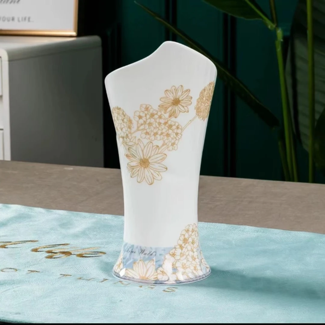 景德镇骨瓷筷子筒时光漫步火炬筷子筒刀叉笼骨质瓷易清洗耐高温