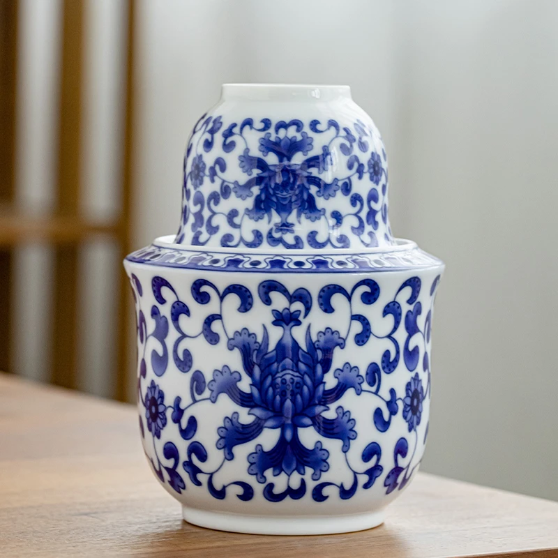 温酒壶黄酒暖酒壶酒杯烫酒壶家用陶瓷酒具套件复古怀旧温酒器