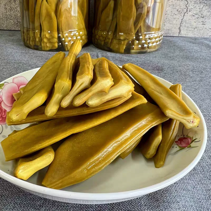 刀豆广西特产刀豆甜酸辣刀豆腌制爽口600克/瓶情人节礼物情人节